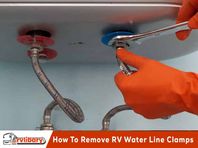 How To Remove Rv Water Line Clamps