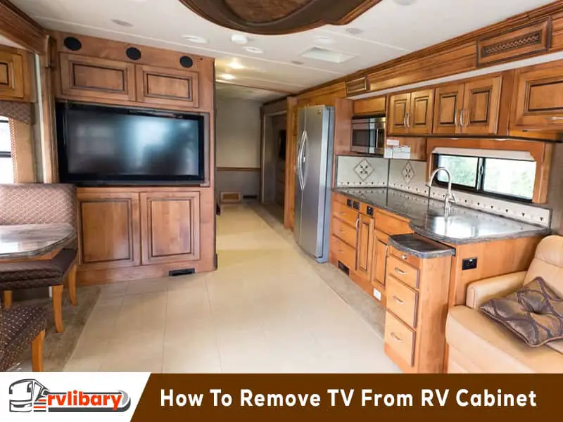 How To Remove TV From RV Cabinet