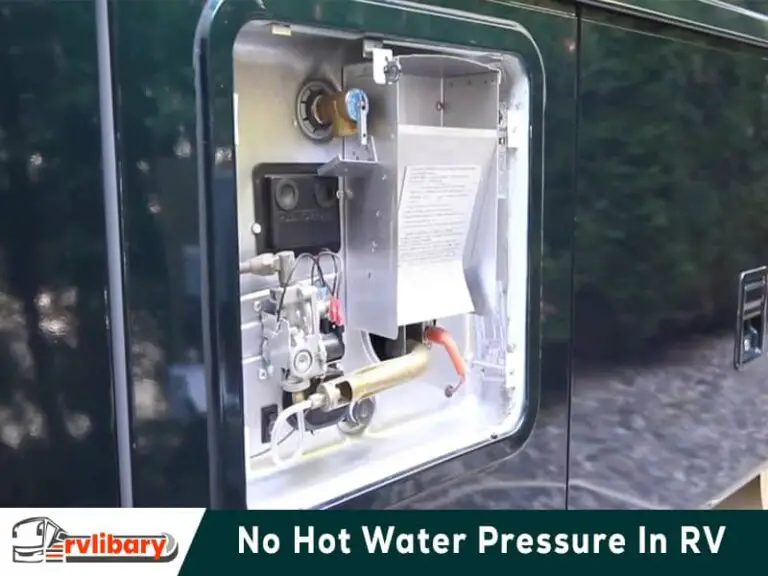 no water pressure in rv bathroom sink