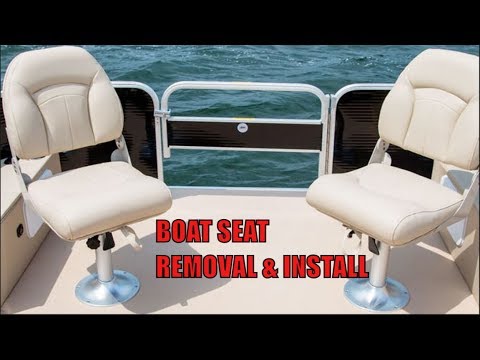 How to Remove Swivel Boat Seats