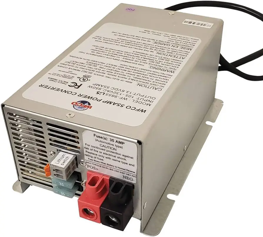 Wfco Converter Not Charging Battery