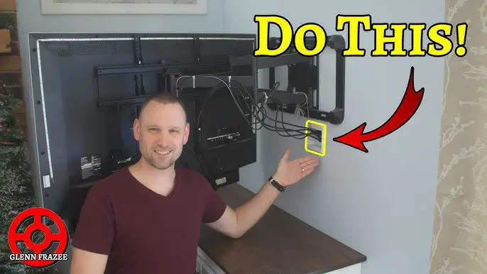 How to Plug in Hdmi on a Mounted Tv