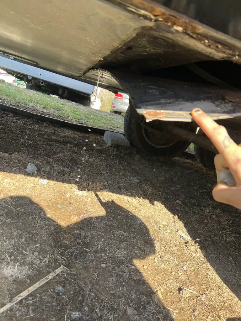 Why is My Trailer Leaking Water from Underneath