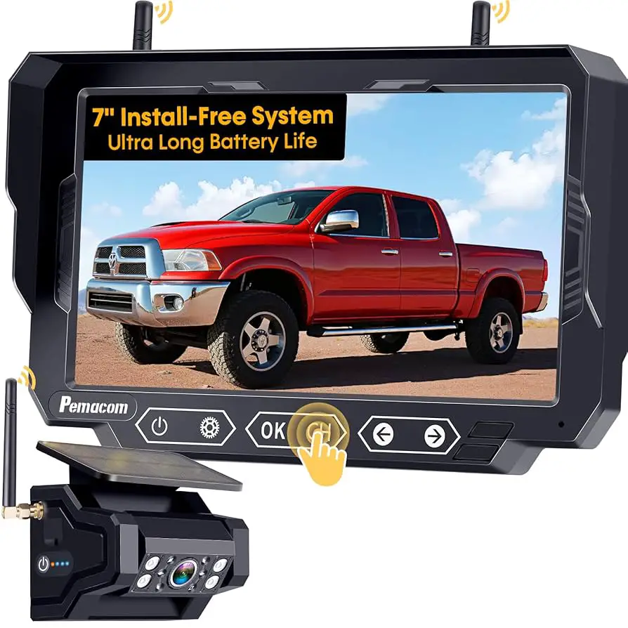 Wireless Backup Camera for Truck And Trailer
