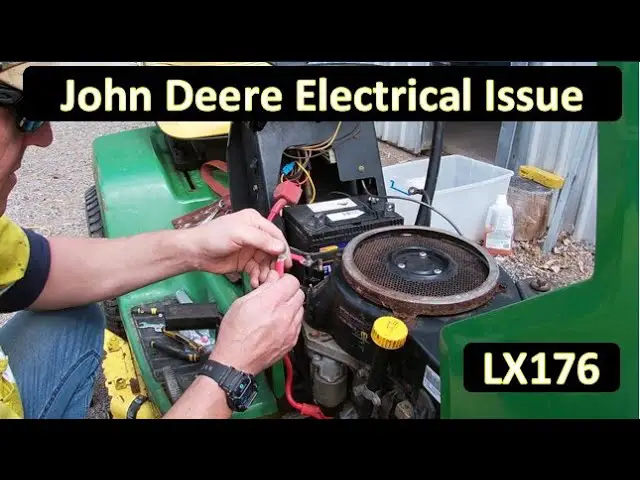 John Deere Lx176 Problems